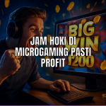 Ilustrasi cinematic jam hoki di Microgaming.
